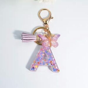 Letter Keychain, Alphabet Keychains, Women’s & Girls accessories
